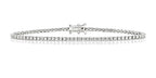 18ct White Gold Diamond Tennis Bracelet