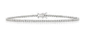 18ct White Gold Diamond Tennis Bracelet