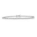 18ct White Gold Diamond Tennis Bracelet BDQ712W