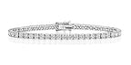 18ct White Gold Diamond Tennis Bracelet