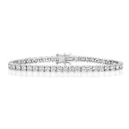 18ct White Gold Diamond Tennis Bracelet