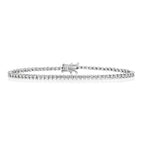 18ct White Gold Diamond Tennis Bracelet BDQ724W