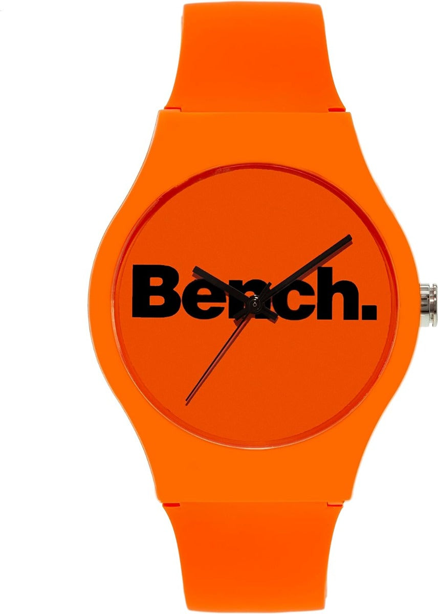 Bench Mens Watch with Orange Dial and Orange Strap BEG005OB
