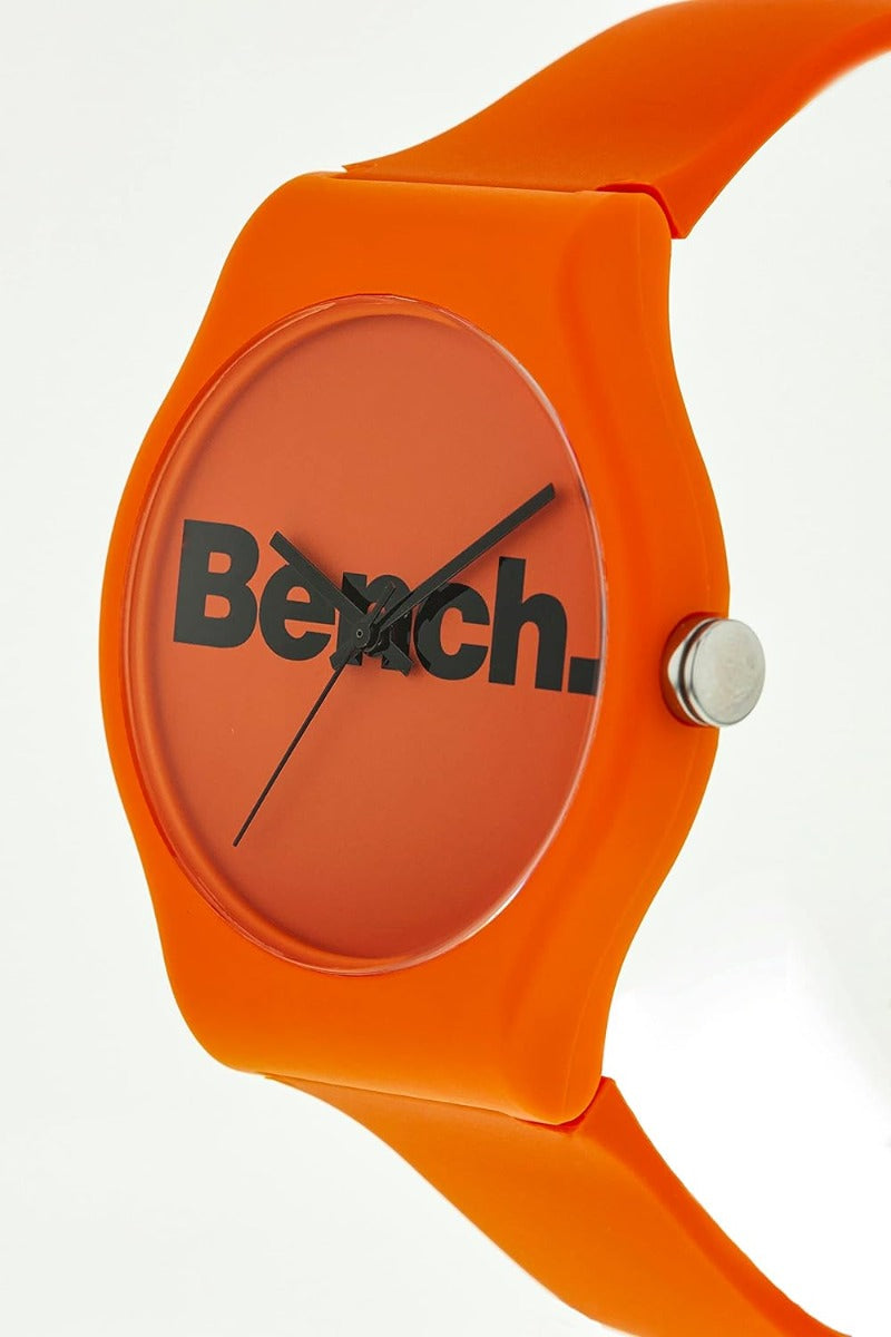 Bench Mens Watch with Orange Dial and Orange Strap BEG005OB