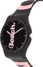 Bench Ladies Watch with Black Dial and Black Strap BEL007BP