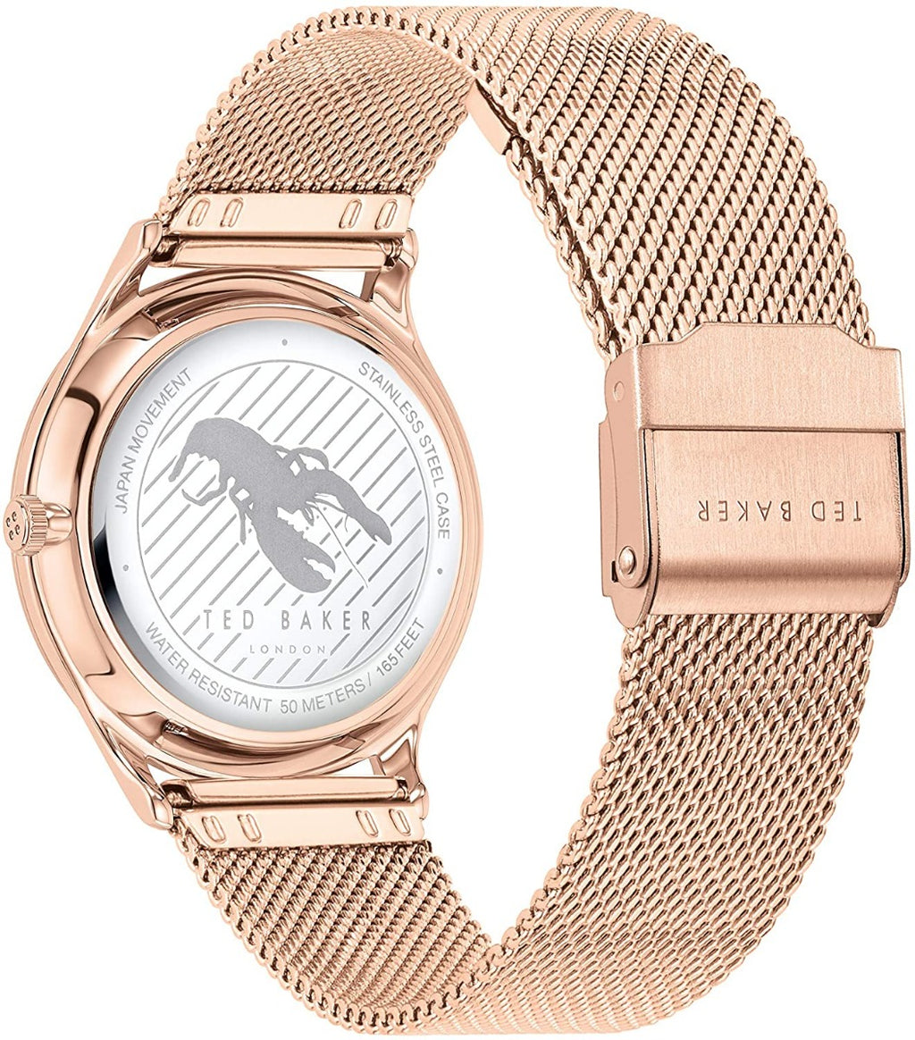 Ted Baker Belgravia Ladies Watch with Rose Gold Milanese Bracelet BKPBGS008