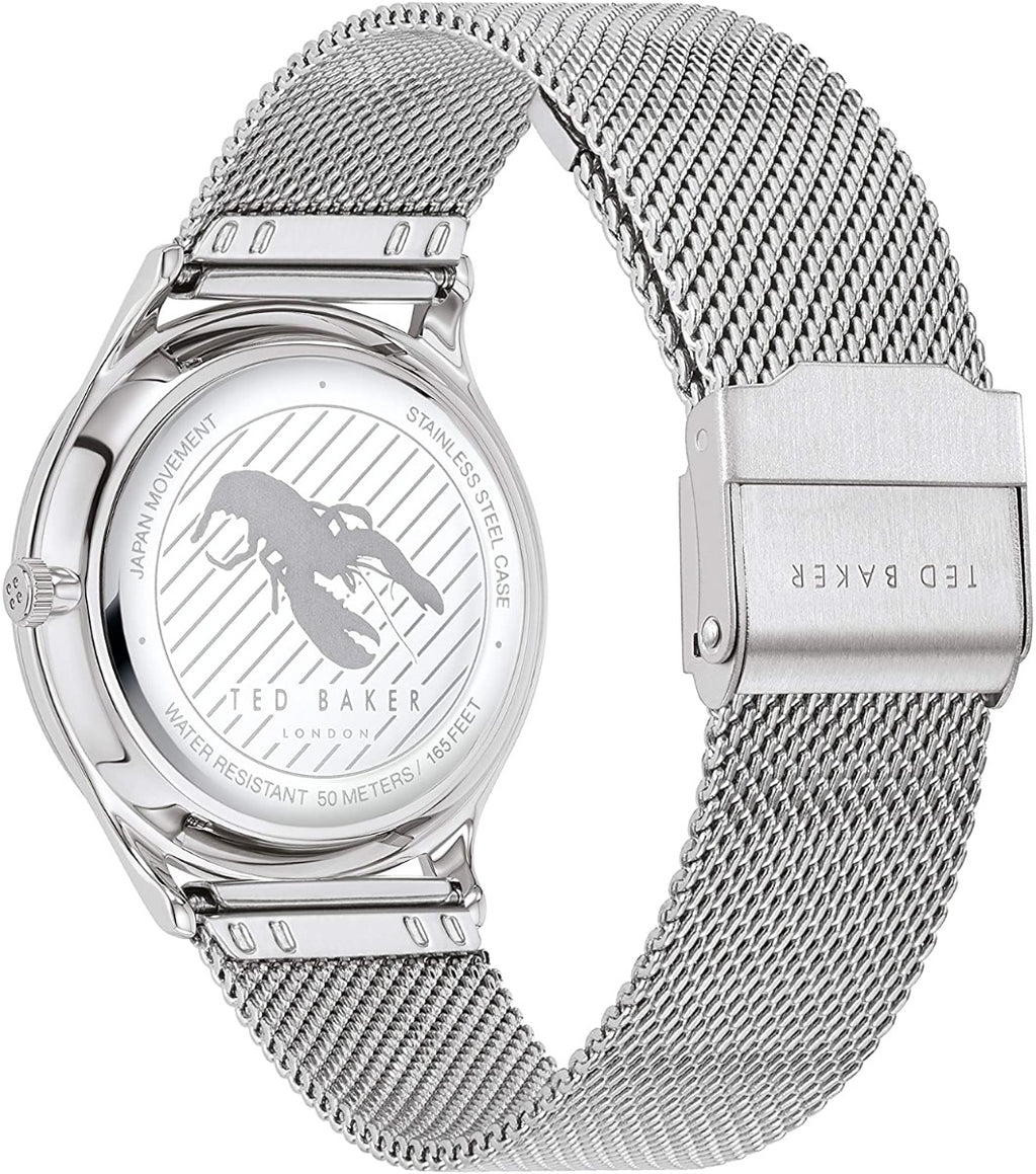 Ted Baker Belgravia Ladies Watch with Silver Stainless Steel Milanese Strap BKPBGS009