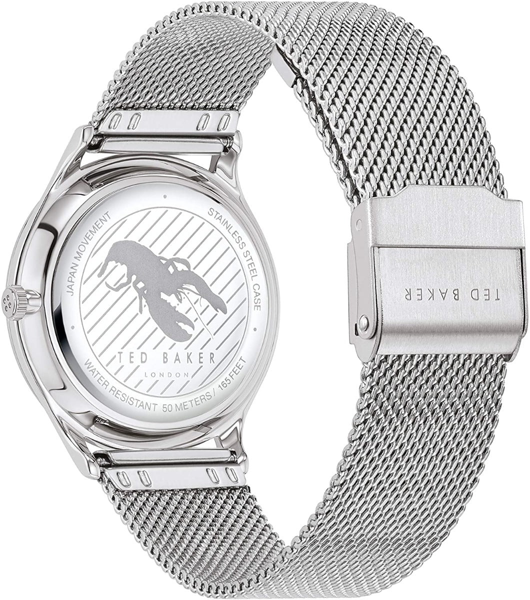 Ted Baker Belgravia Ladies Watch with Silver Stainless Steel Milanese Strap BKPBGS009