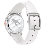 Ted Baker Ladies Watch with White Dial and White Leather Strap BKPBGS012