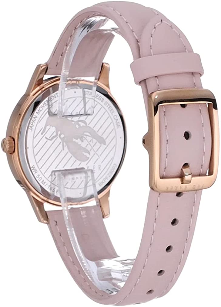 Ted Baker Ladies Watch with Pink Floral Dial and Pink Strap BKPFZS003