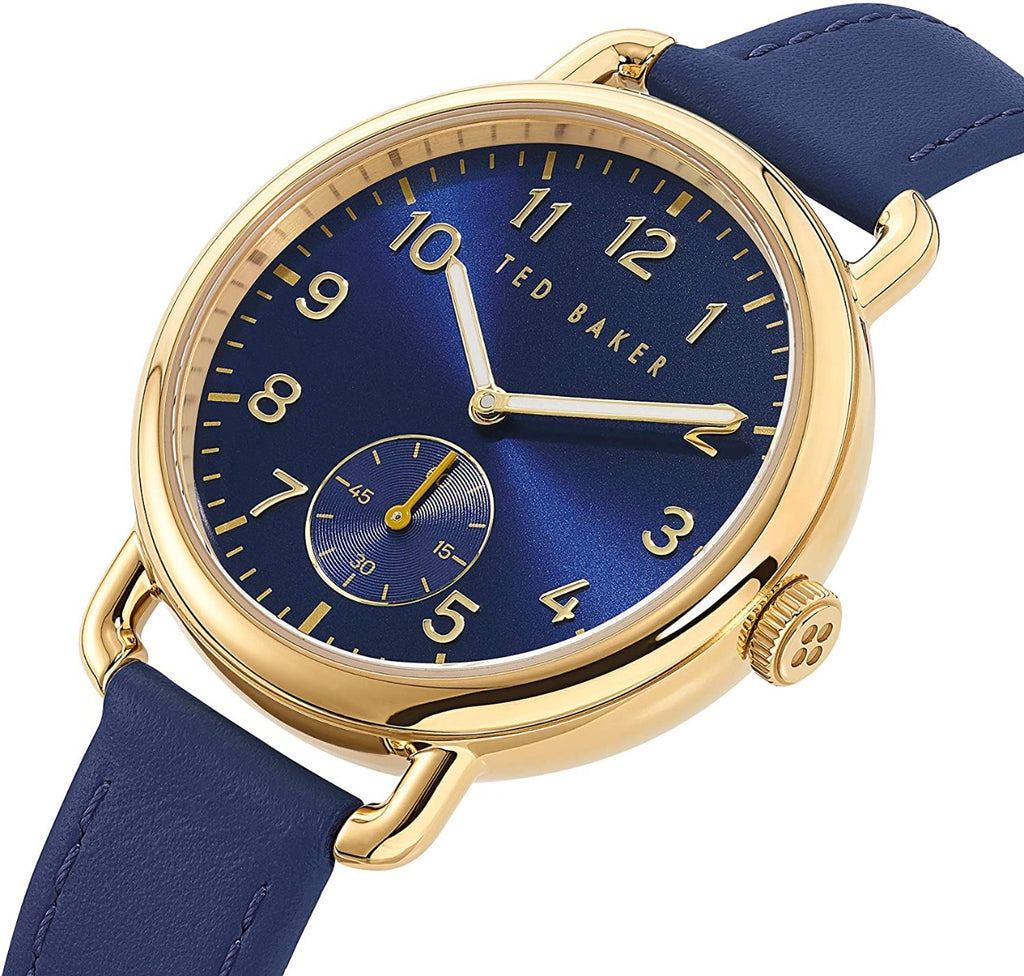 Ted Baker Ladies Watch with Blue Leather Strap BKPHHF904