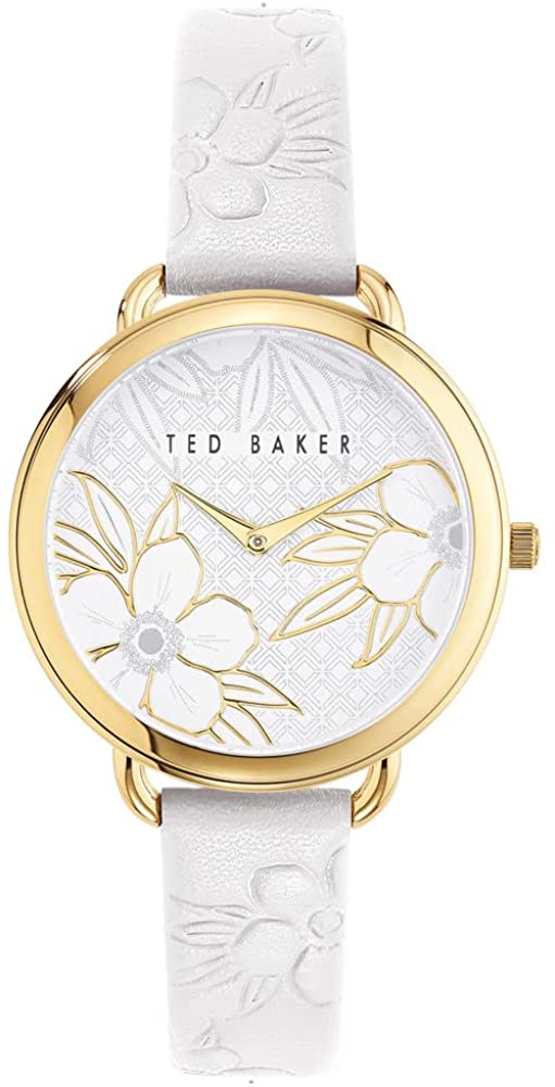Ted Baker Ladies Hettie Watch with White Dial and White Strap BKPHTS004