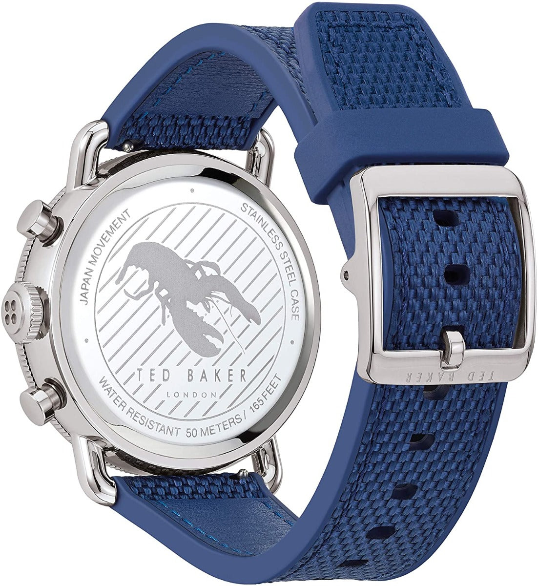 Ted Baker Mens Chronograph Watch with Blue Dial BKPMGF902