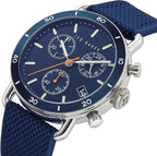Ted Baker Mens Chronograph Watch with Blue Dial BKPMGF902