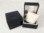Ted Baker Mens Watch with Black Dial and Silver Milanese Strap BKPMHF015