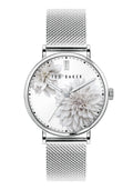 Ted Bakers Ladies Watch with Silver Dial and Silver Milanese Strap BKPPHF009
