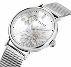 Ted Bakers Ladies Watch with Silver Dial and Silver Milanese Strap BKPPHF009