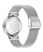 Ted Bakers Ladies Watch with Silver Dial and Silver Milanese Strap BKPPHF009