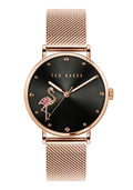 Ted Baker Ladies Watch with Black Dial and Milanese Strap BKPPHF019
