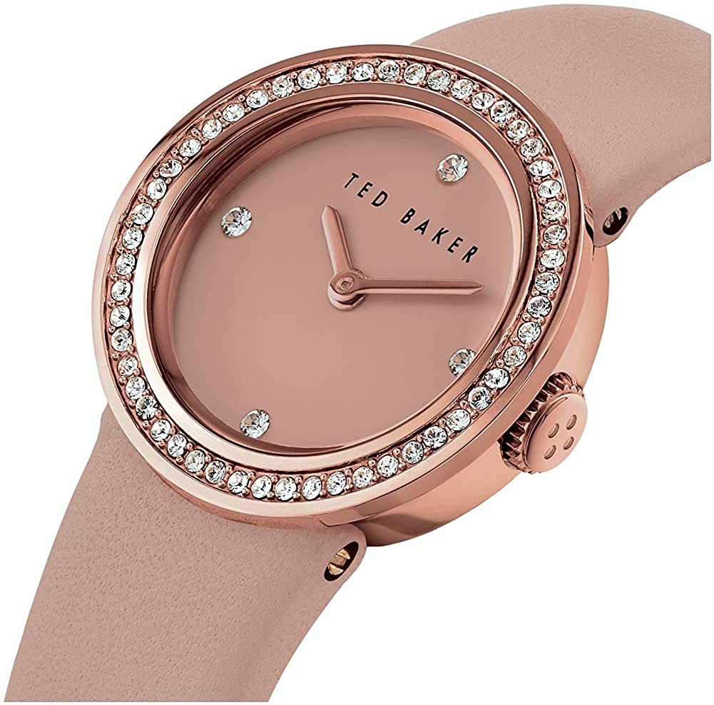 Ted Baker Ladies Seerena Watch with Pink Dial and Pink Strap BKPSES004