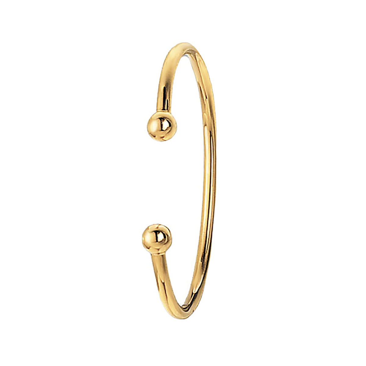 Bangle Babanod Aur Melyn 9ct