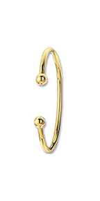 Bangle Babanod Aur Melyn 9ct