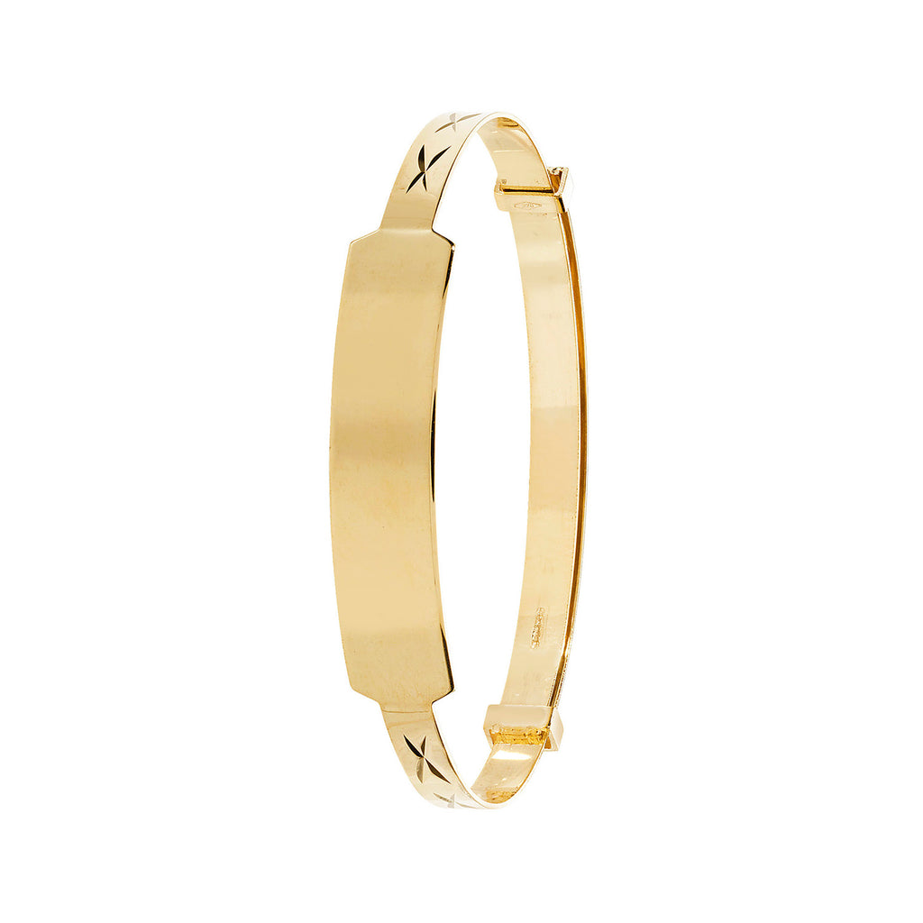 9ct Yellow Gold Expanding Bangle