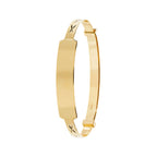 9ct Yellow Gold Expanding Bangle