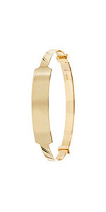 9ct Yellow Gold Expanding Bangle