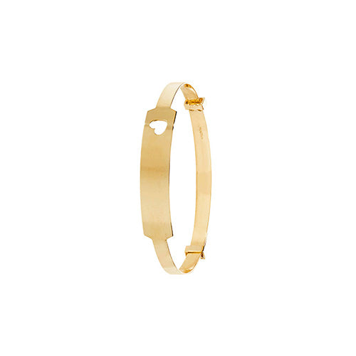 9ct Yellow Gold Expanding Bangle
