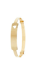 9ct Yellow Gold Expanding Bangle