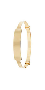 9ct Yellow Gold Expanding Bangle