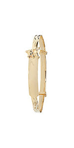 9ct Yellow Gold Expanding Bangle
