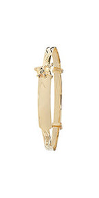 9ct Yellow Gold Expanding Bangle