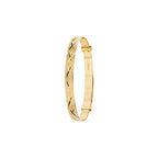 9ct Yellow Gold Babies Bangle BN132