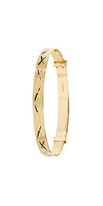Bangle Babanod Aur Melyn 9ct
