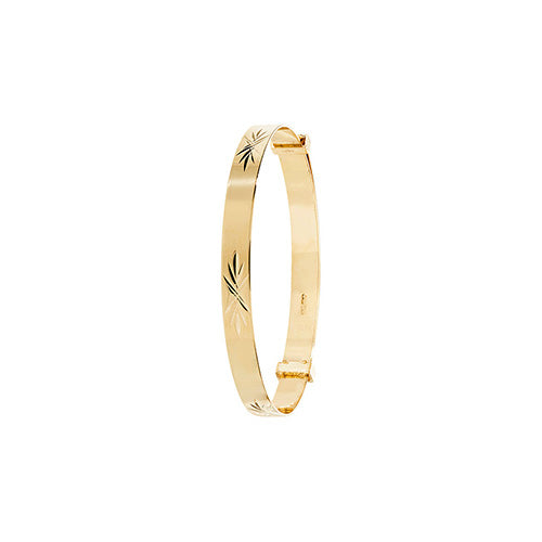 Bangle Babanod Aur Melyn 9ct