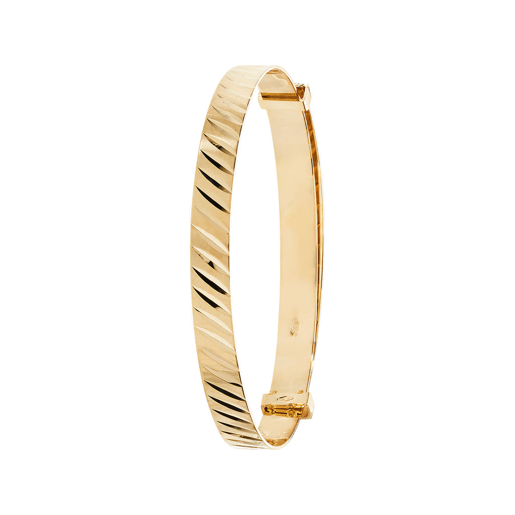 Bangle Babanod Aur Melyn 9ct