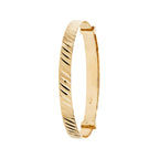 Bangle Babanod Aur Melyn 9ct