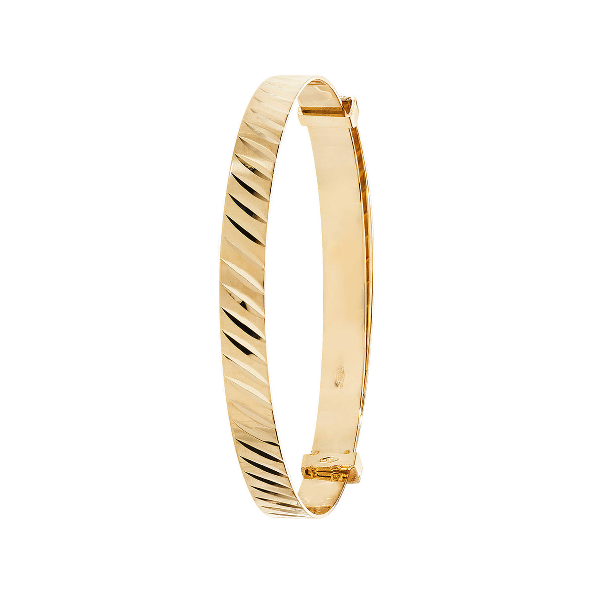 Bangle Babanod Aur Melyn 9ct