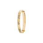 Bangle Babanod Aur Melyn 9ct