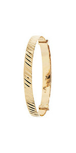 Bangle Babanod Aur Melyn 9ct