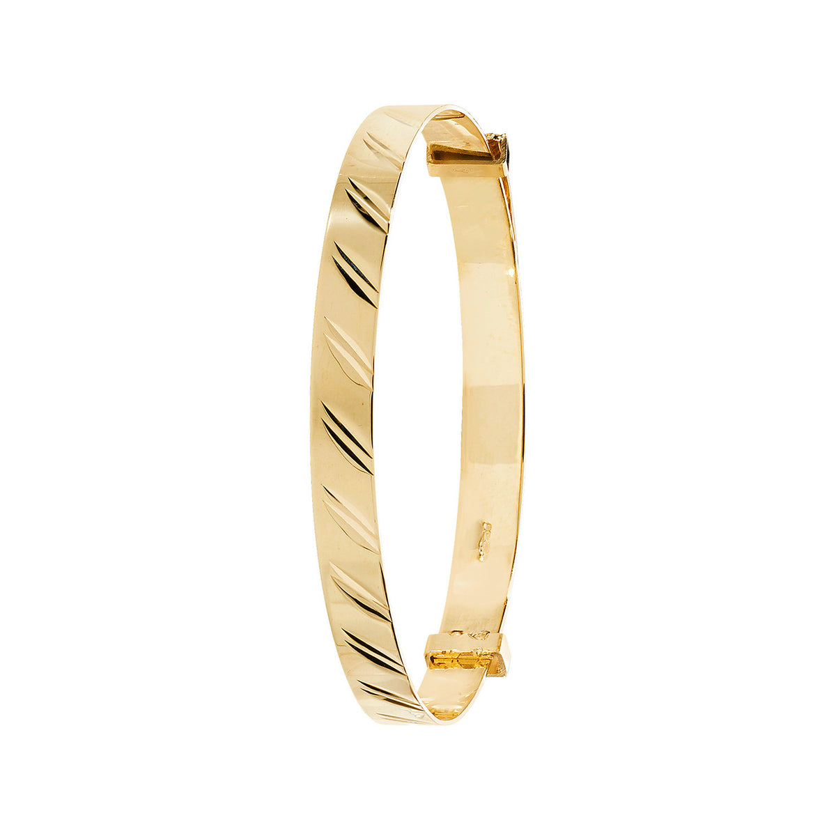 Bangle Babanod Aur Melyn 9ct