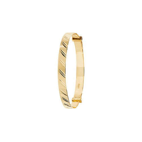 Bangle Babanod Aur Melyn 9ct