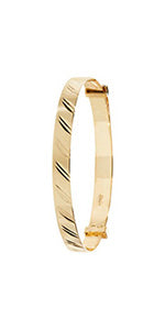 Bangle Babanod Aur Melyn 9ct