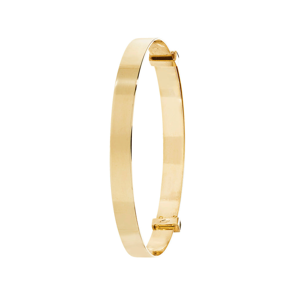 Bangle Babanod Aur Melyn 9ct