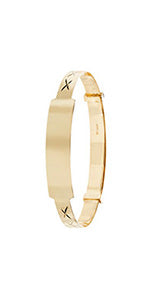 9ct Yellow Gold Babies Bangle BN132ID
