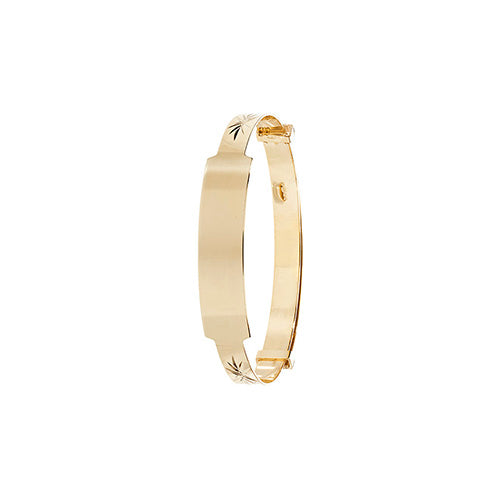 Bangle Babanod Aur Melyn 9ct