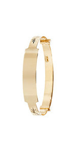 Bangle Babanod Aur Melyn 9ct