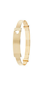 9ct Yellow Gold Babies Bangle
